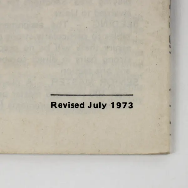 Vintage Easy Guide To Duplicate Bridge ACBL 1973 Play Win Ethics Booklet
