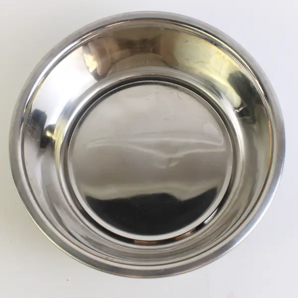 Unbranded Spot Ethical Pet Dog Feeding Bowl Tribeca Black Stainless Steel 55oz