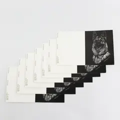 Lot of 8 Rimrock Studio German Shepherd Dog Notecards Judy Jamieson Art