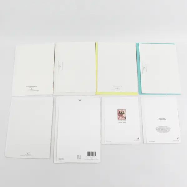 Lot of 8 Vintage and Modern Floral Birthday Cards with Envelopes