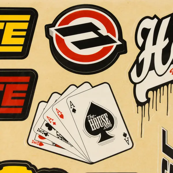 Set Of 2 Sheets House Board Shop Skateboard Stickers St Paul Minnesota