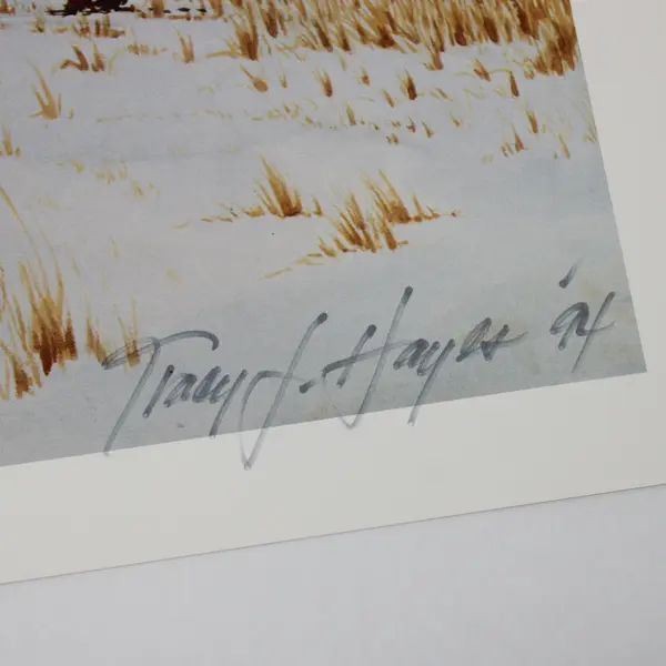 Packing Out by Tracy J. Hayes Art Print 1994 Western 42/250