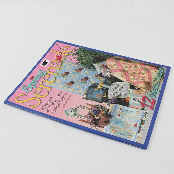 Spring Serenade Wool & Cotton Applique Projects by Sherry Bonnice 2002 PB