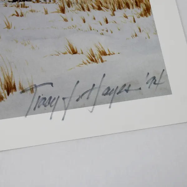 Packing Out by Tracy J. Hayes Art Print 1994 Western 43/250