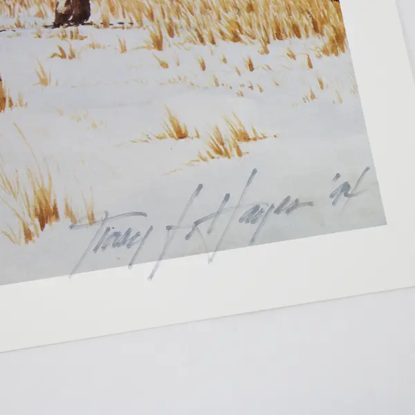 Packing Out by Tracy J. Hayes Art Print 1994 Western 44/250