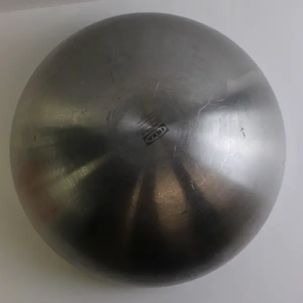 IKEA Vanda Blank Stainless Steel Round Mixing Bowl/Serving Bowl 14.5" Diameter