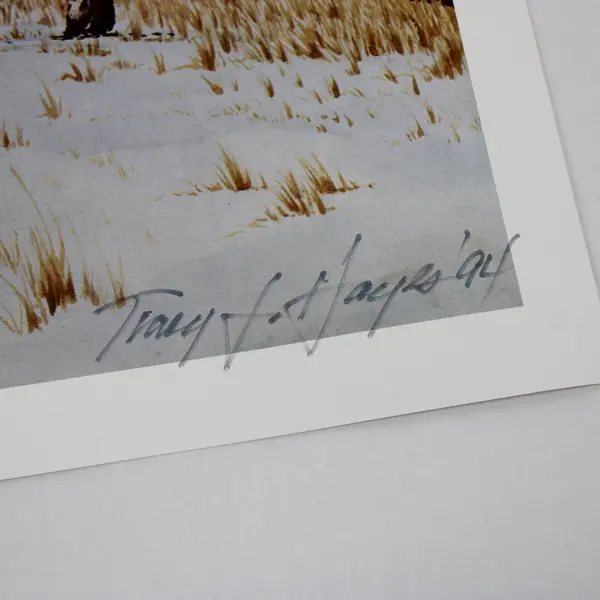 Packing Out by Tracy J. Hayes Art Print 1994 Western 46/250