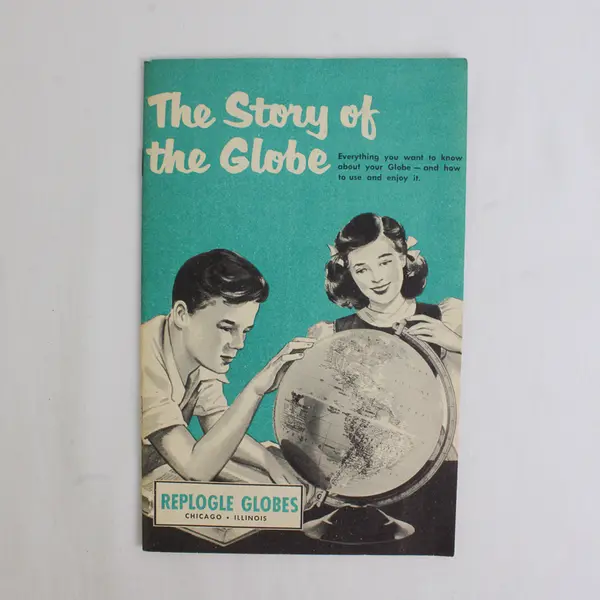 The Story of the Globe 1954 Manual Companion Literature Replogle Globes