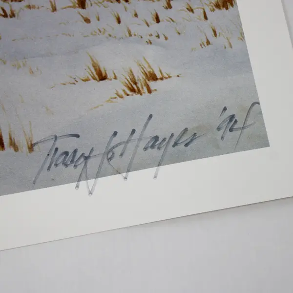 Packing Out by Tracy J. Hayes Art Print 1994 Western 47/250