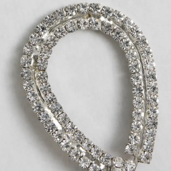 Women's Faux Diamond Crystal Teardrop Pierced Fashion Earrings - Lightweight