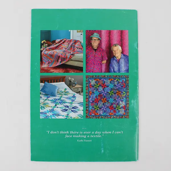 Today's Quilter The Colorful World of Kaffe Fassett 44 Page Exclusive Supplement