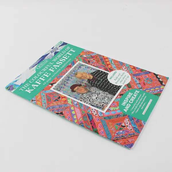Today's Quilter The Colorful World of Kaffe Fassett 44 Page Exclusive Supplement