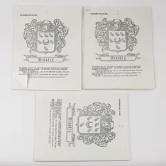 Lot Of 3 Frank Beaudry Family History Genealogy 1991 Photocopies