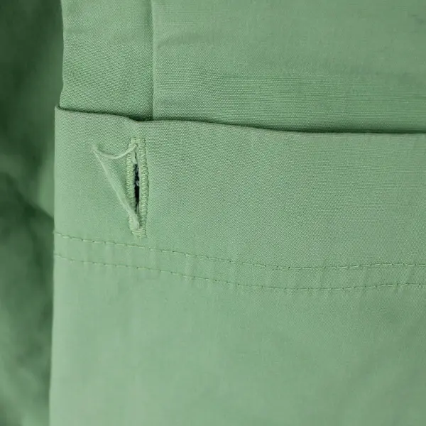 Old Navy Girls XL Light Green 100% Cotton Long Collared Coat