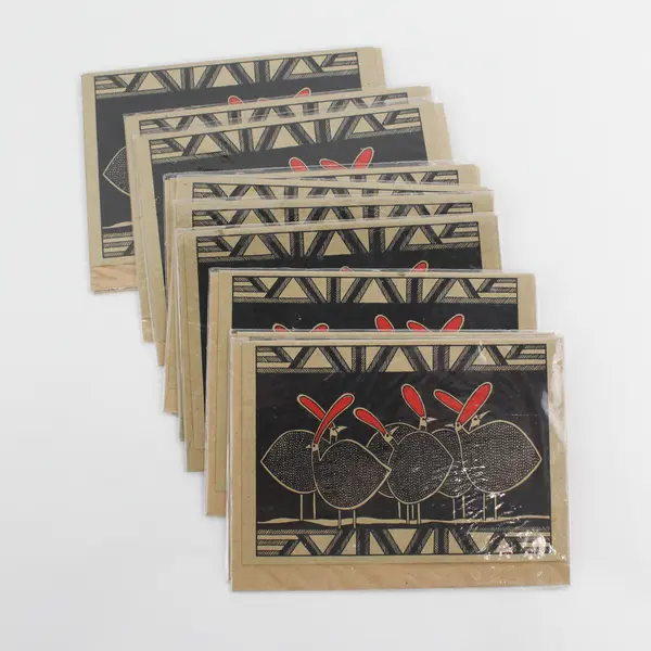 Set of 11 Deadly Dezigns Screen Printed Notecards with Envelopes