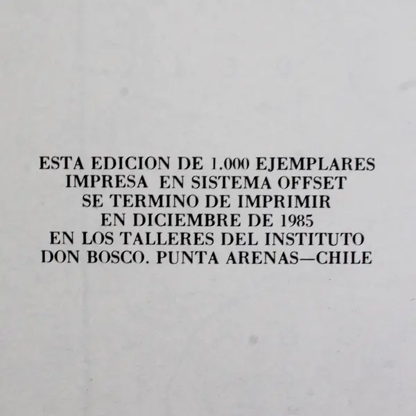 Imágenes de Magallanes Daniel Lopez Southern Chile BW Photos (Paperback,  1981)