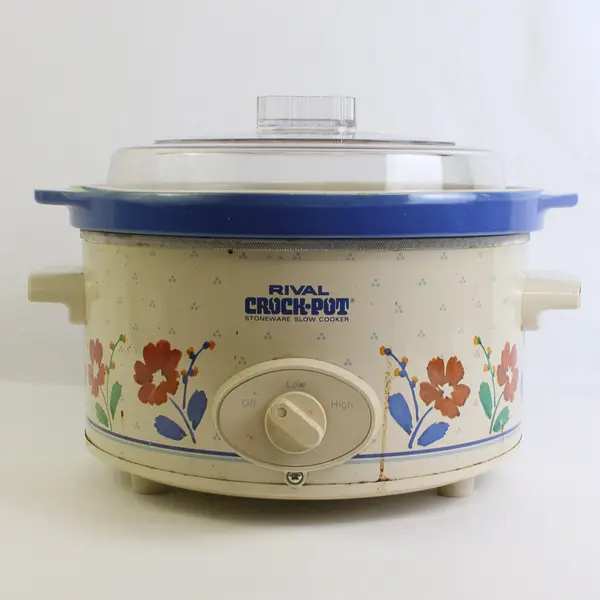 Rival Crock Pot 4 Quart Stoneware Slow Cooker Model 3154 (2 Cook Settings)