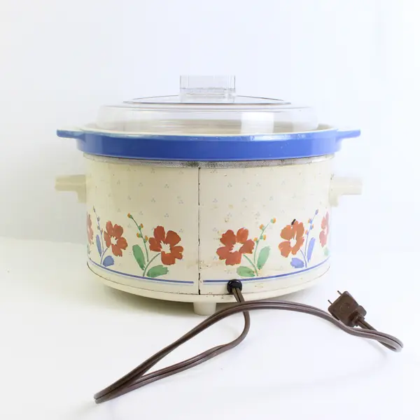 Rival Crock Pot 4 Quart Stoneware Slow Cooker Model 3154 (2 Cook Settings)