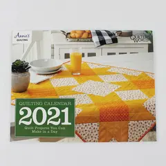 Quilting Calendar 2021 w/Quilting Projects Presented by Quilter's World 2020
