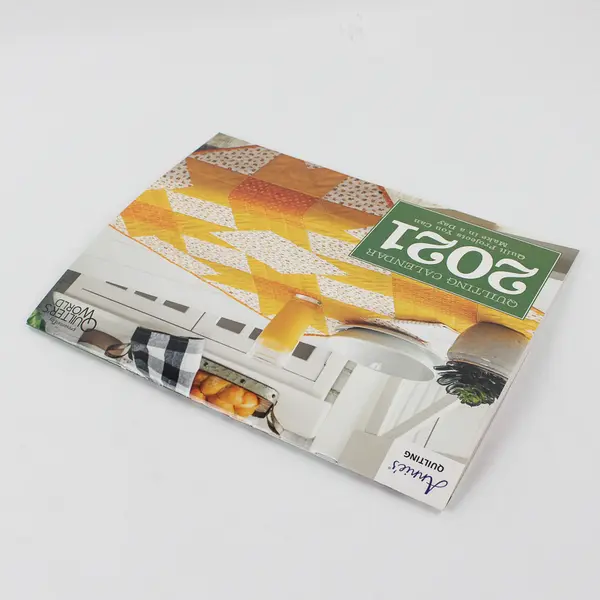 Quilting Calendar 2021 w/Quilting Projects Presented by Quilter's World 2020