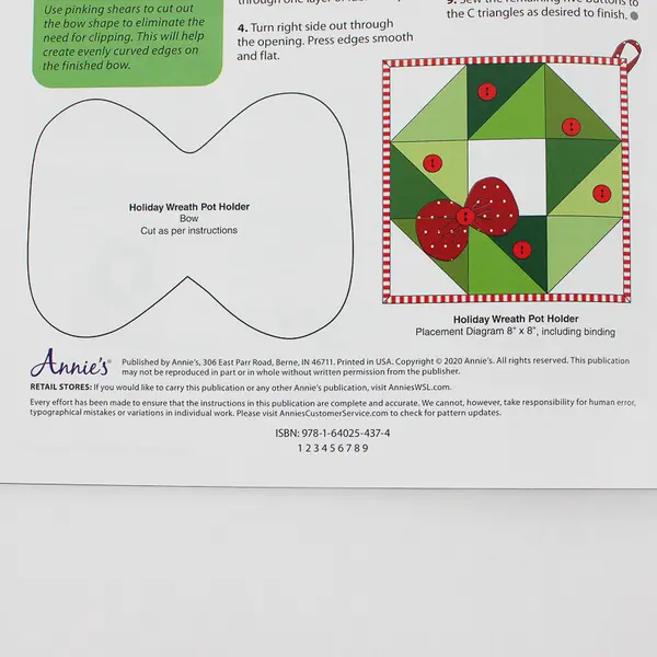 Quilting Calendar 2021 w/Quilting Projects Presented by Quilter's World 2020