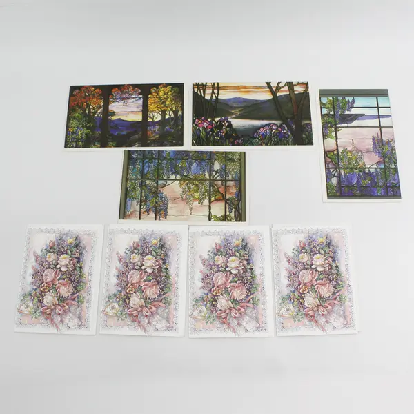 Lot of 37 Floral Design Blank Notecards with Envelopes