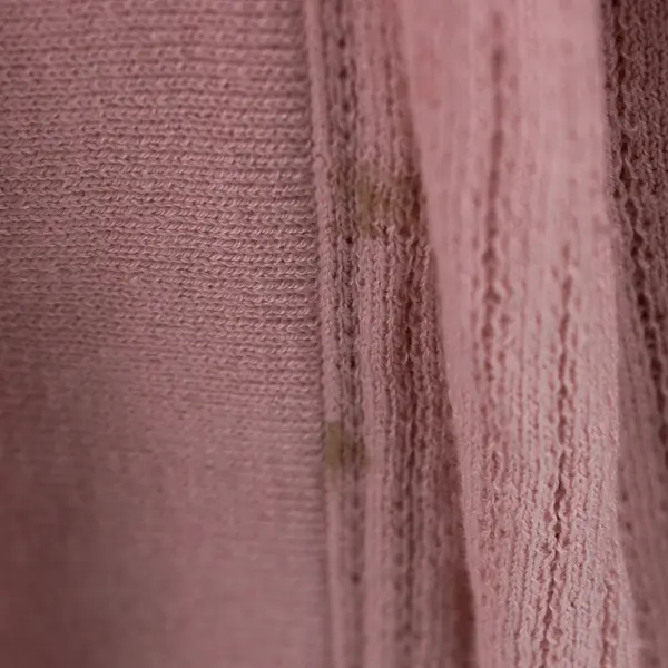 Talbots Women’s L Baby Pink Open Front Long Sleeve Knit Cardigan