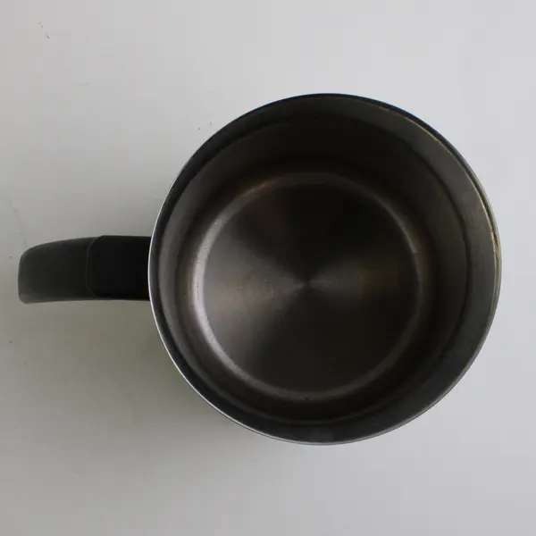 Starbucks Coffee Barista Stainless Steel Milk Frother Pitcher 4.75" Tall