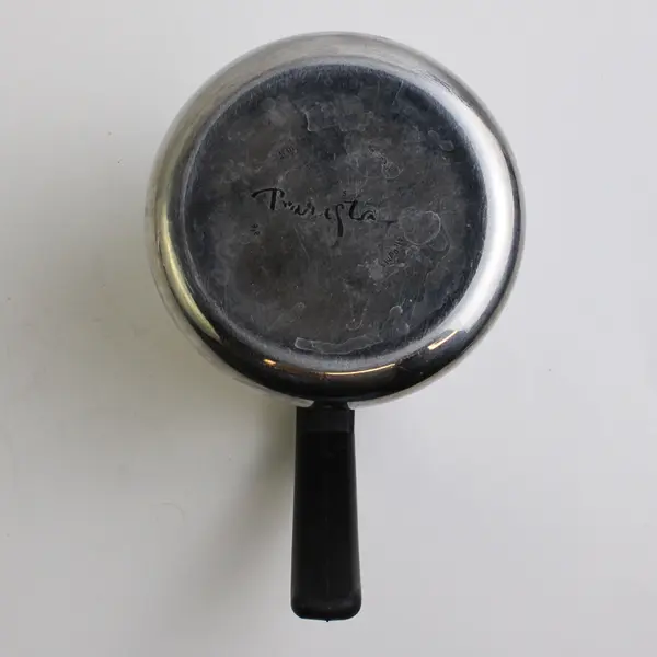 Starbucks Coffee Barista Stainless Steel Milk Frother Pitcher 4.75" Tall