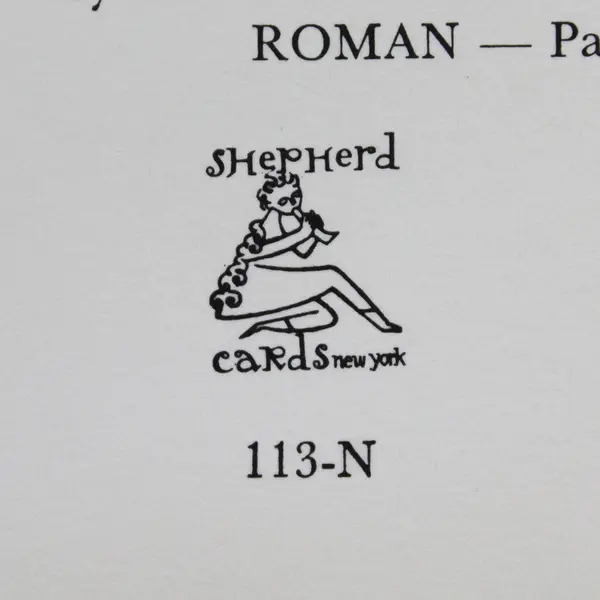 Lot of 5 Shepherd Cards Written Word Through The Ages Notecards