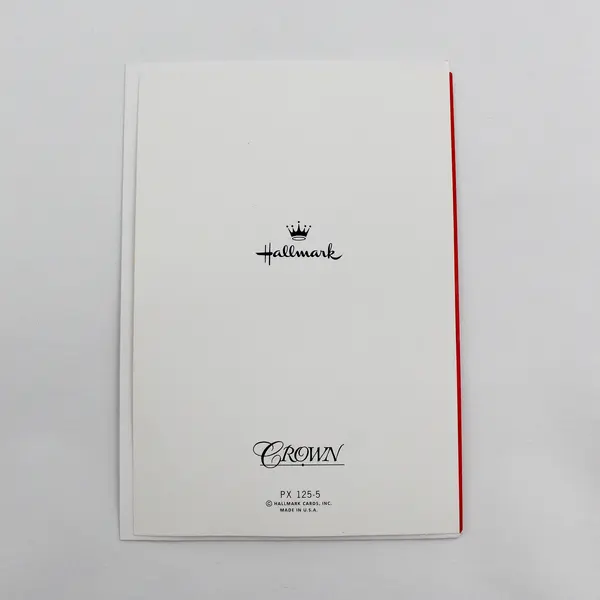 Lot of 4 Vintage Hallmark Crown Christmas Cards with Envelopes