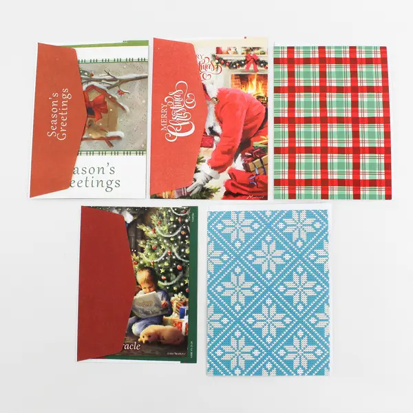 Lot of 20 Christmas Greeting Cards with Envelopes