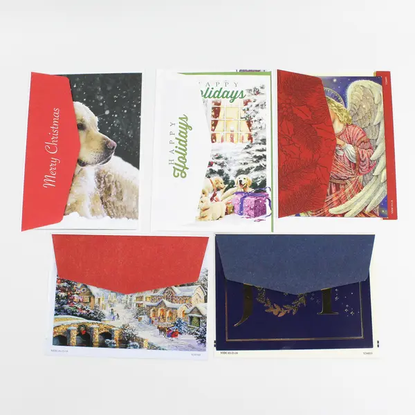 Lot of 20 Christmas Greeting Cards with Envelopes