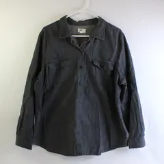 Old Navy Men's XL Black Button Up Long Sleeve 100% Cotton Shirt 