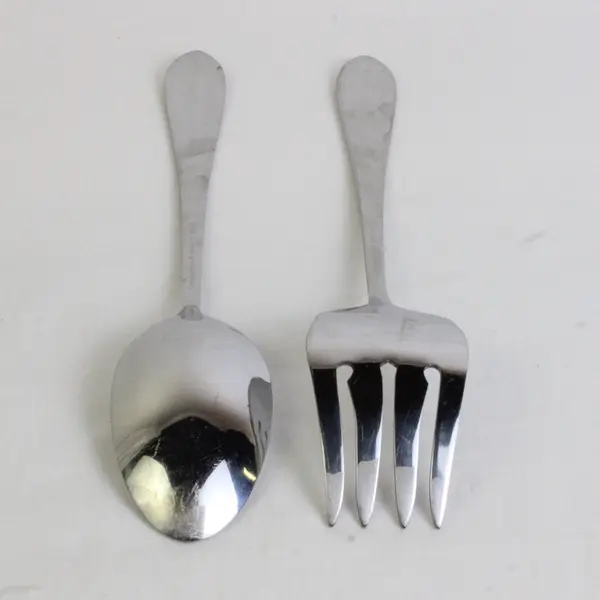 Lot Of 2 International Silver Berkeley (Stainless) Flatware Serving Set
