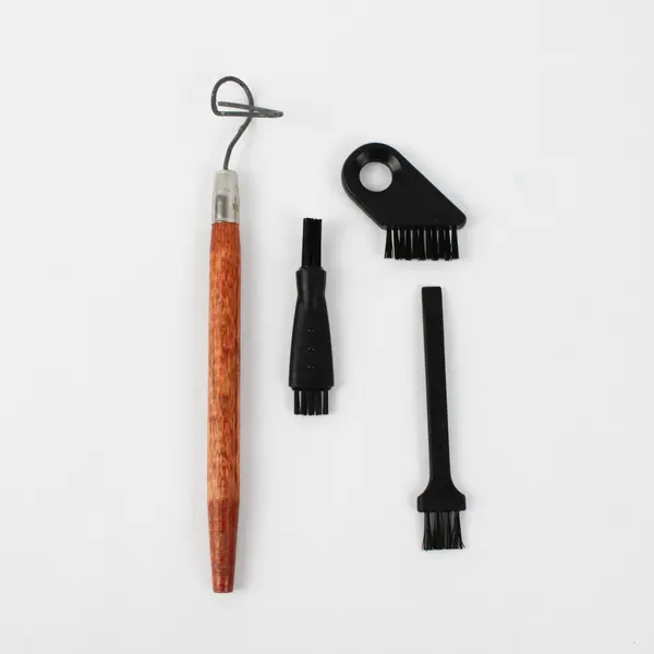 Assorted Small Clay Hand Tools, 11 Pieces Including Template