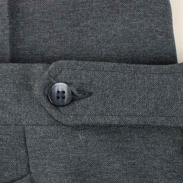 VTG Haggar Men's 34W30L Gray Wool Expand-O-Matic Adjustable Waist Dress Trousers