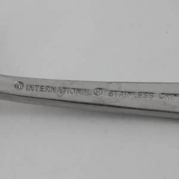 Lot Of 6 International Silver Berkeley (Stainless) Flatware Salad Forks 7.25"