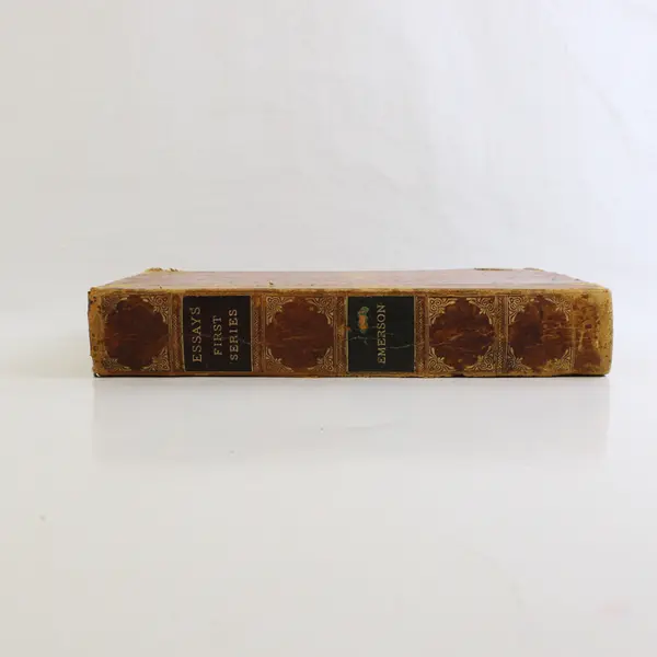 Essays by R W Emerson First Series 1841 Hardcover Acceptable