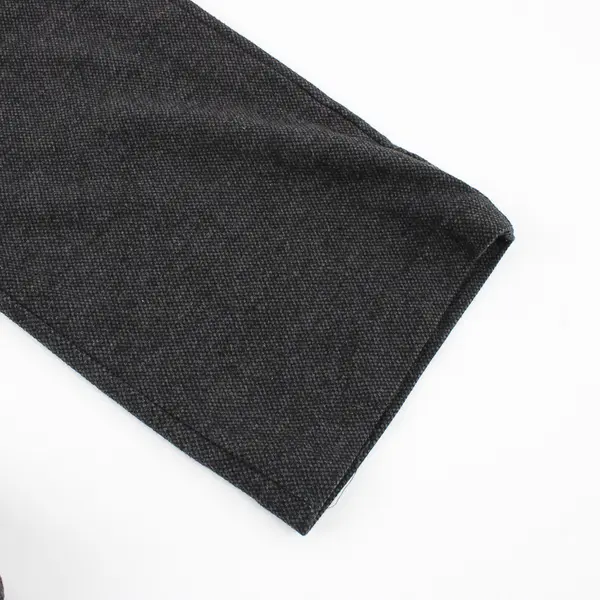 Time & Tru Women's L Black and Gray Check Pattern Elastic Waist Dress Pants