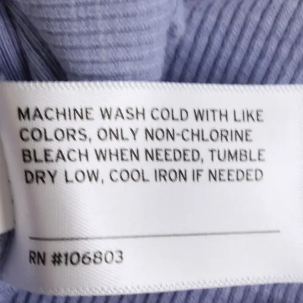 Duluth Trading Co. Lavender Purple Short-Sleeved Henley Top Women's Medium