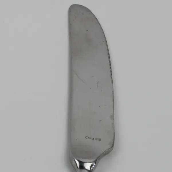 Lot Of 4 Hampton Silversmiths Bistro-Brown (Stainless) Flatware Dinner Knives