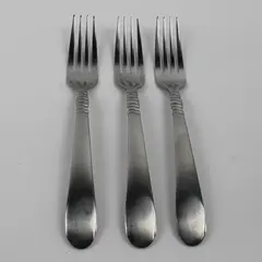 Lot Of 3 Wallace Silver WAS167 (Stainless) Flatware Dinner Forks 8.25" Long