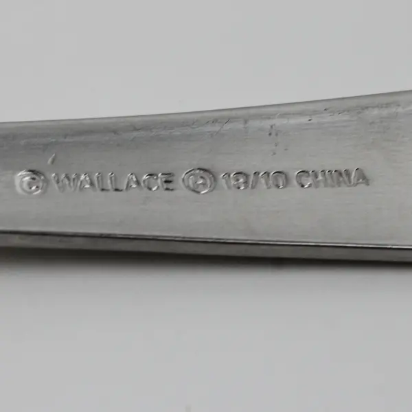 Lot Of 6 Wallace Silver WAS167 (Stainless) Flatware Salad Forks 7.25" Long