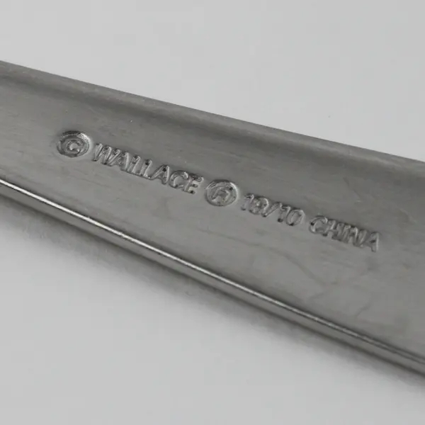 Lot Of 4 Wallace Silver WAS167 (Stainless) Flatware Salad Forks 7.25" Long