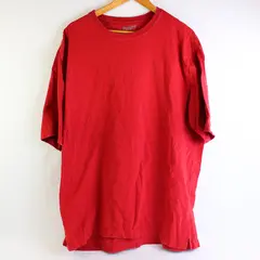 Duluth Trading Co. Red Short-Sleeved Relaxed Fit Longtail T Cotton Men's XL