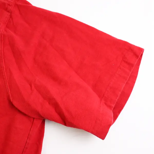 Duluth Trading Co. Red Short-Sleeved Relaxed Fit Longtail T Cotton Men's XL