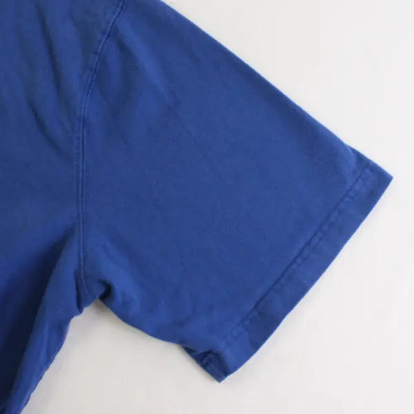 Duluth Trading Co. Blue Short-Sleeved Longtail T Cotton Men's XL