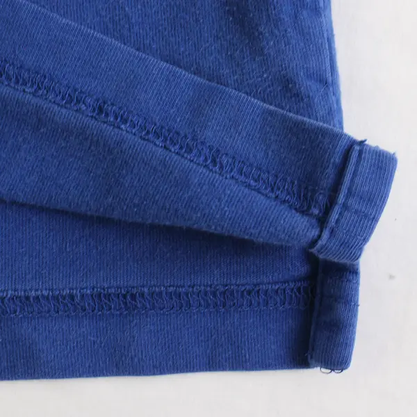 Duluth Trading Co. Blue Short-Sleeved Longtail T Cotton Men's XL