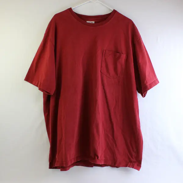 Duluth Trading Co. Red Short-Sleeved Longtail T Cotton Men's XL